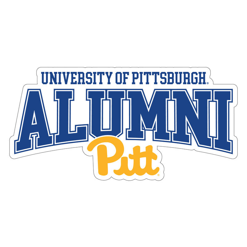 Pittsburgh Panthers Laser Cut Alumni Vinyl Sticker/Magnet - Officially Licensed 4-Inch