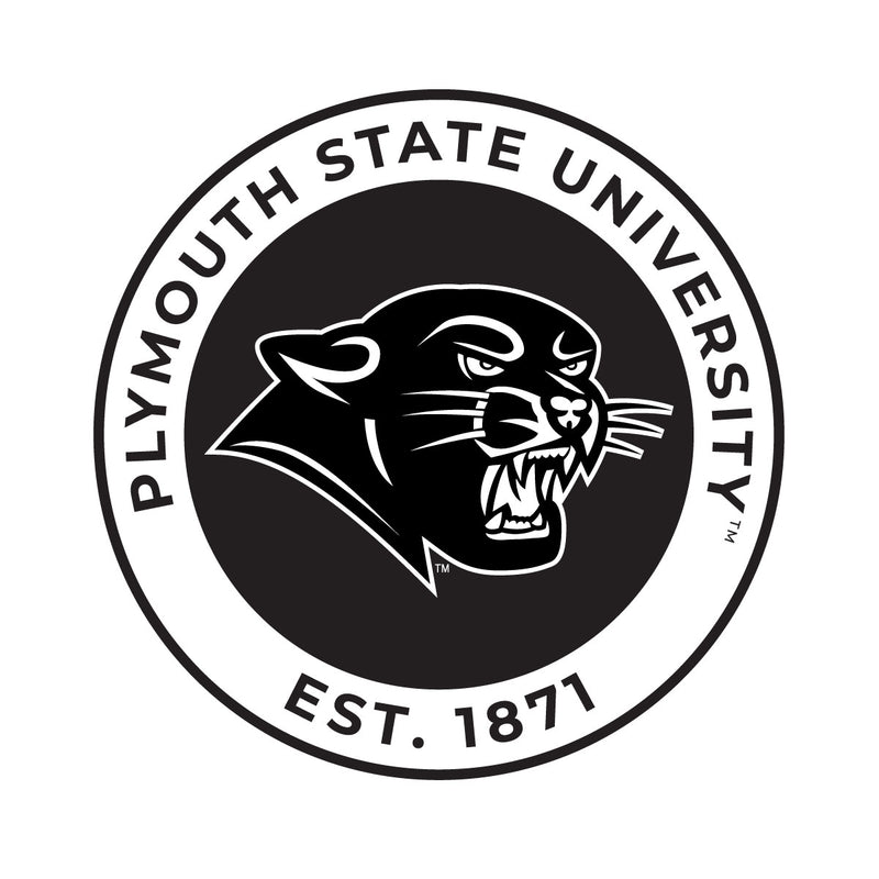 Plymouth State University Officially Licensed Black Vinyl Decal Sticker White Backing