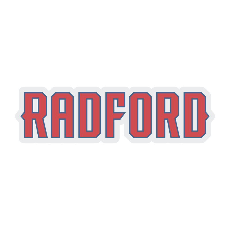 Radford University Highlanders Choose Style and Size NCAA Vinyl Decal Sticker for Fans, Students, and Alumni