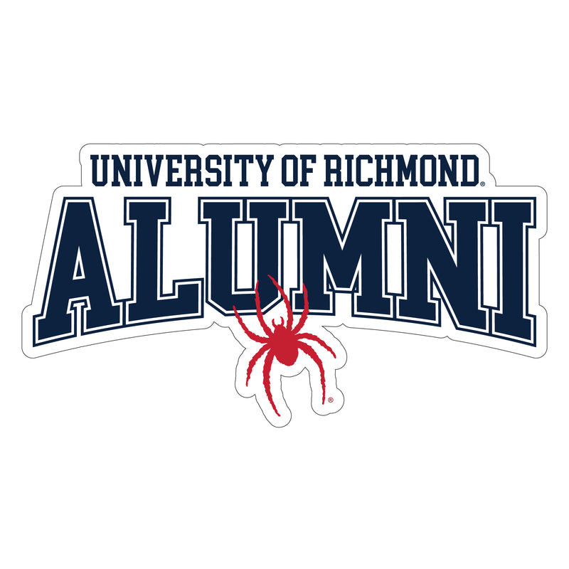 Richmond Spiders Laser Cut Alumni Vinyl Sticker/Magnet - Officially Licensed 8-Inch