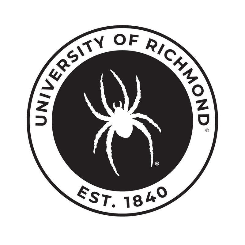Richmond Spiders Officially Licensed Black Vinyl Decal Sticker Clear Backing