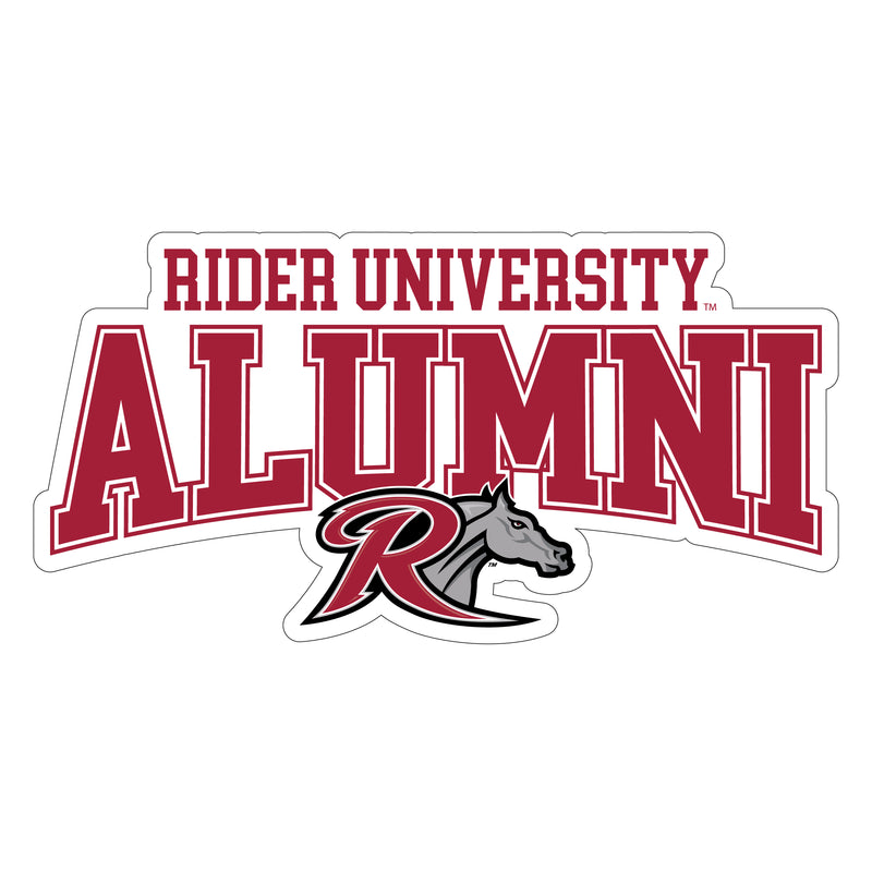 Rider University Broncs Laser Cut Alumni Vinyl Sticker/Magnet - Officially Licensed 3-Inch