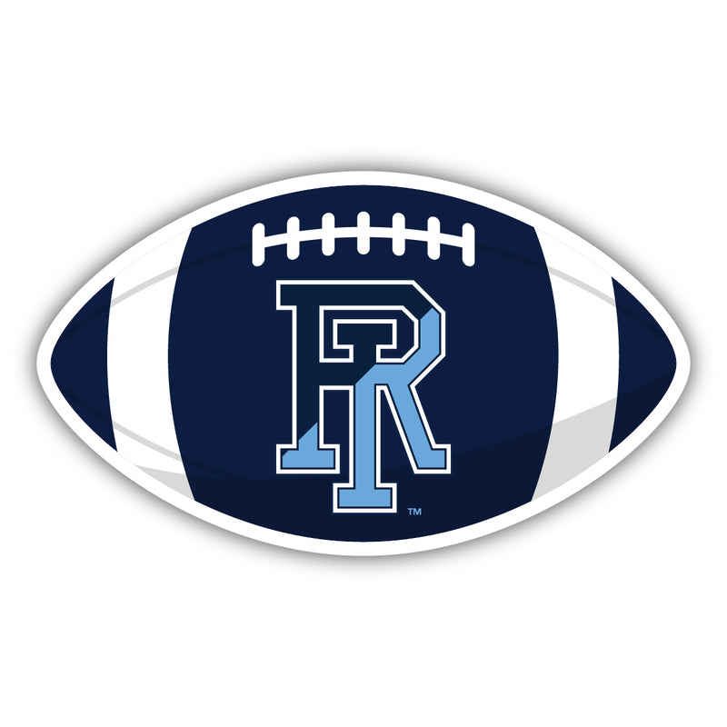 Rhode Island University College Sticker or Magnet – Licensed University Sports Design, Multiple Sizes