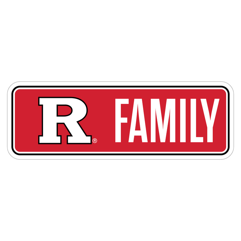 Rutgers Scarlet Knights Proud Die Cut Decal Officially Licensed Collegiate Product