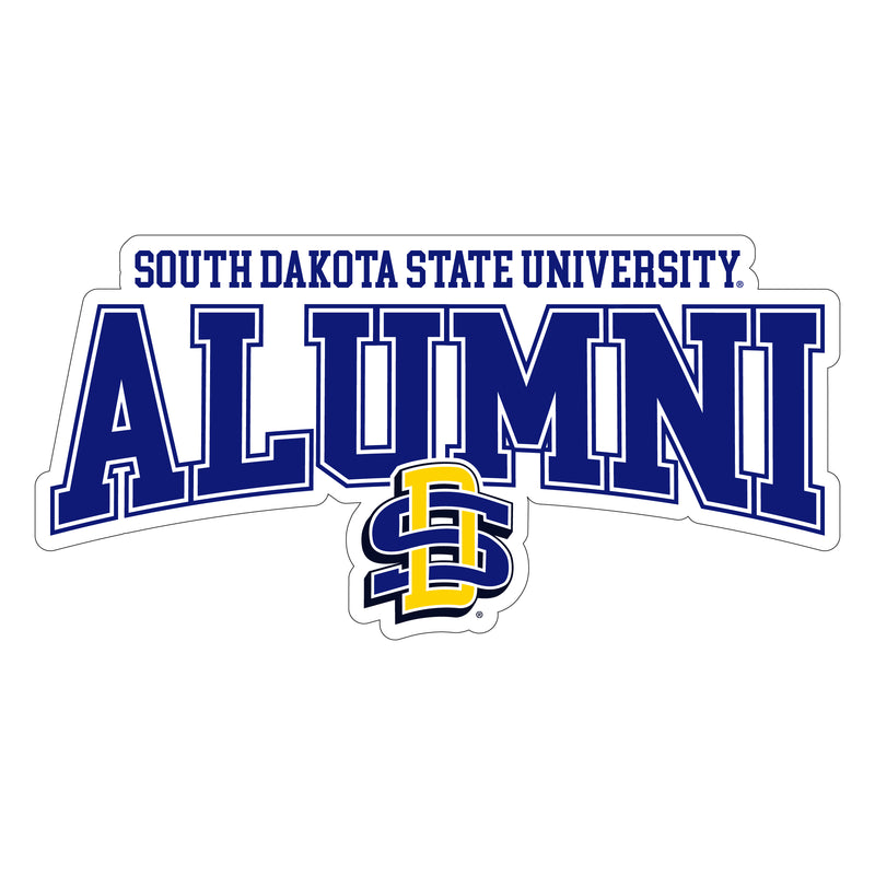 South Dakota State Jackrabbits Laser Cut Alumni Vinyl Sticker/Magnet