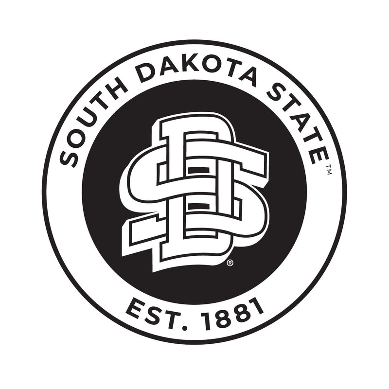 South Dakota State Jackrabbits Officially Licensed Black Vinyl Decal Sticker White Backing