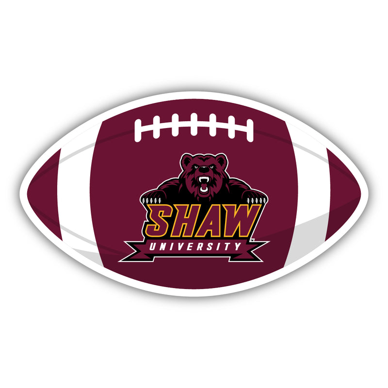 Shaw University Bears College Sticker or Magnet – Licensed University Sports Design, Multiple Sizes