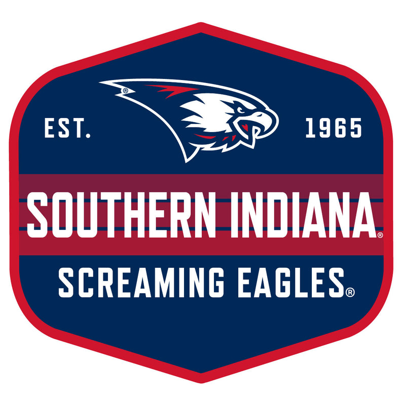 University of Southern Indiana Scenic Background Vinyl Sticker/Magnet - Officially Licensed