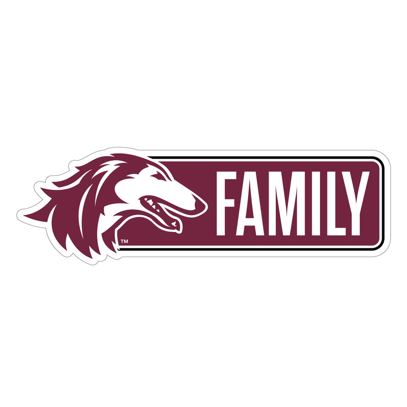 Southern Illinois Salukis Proud Die Cut Decal Officially Licensed Collegiate Product