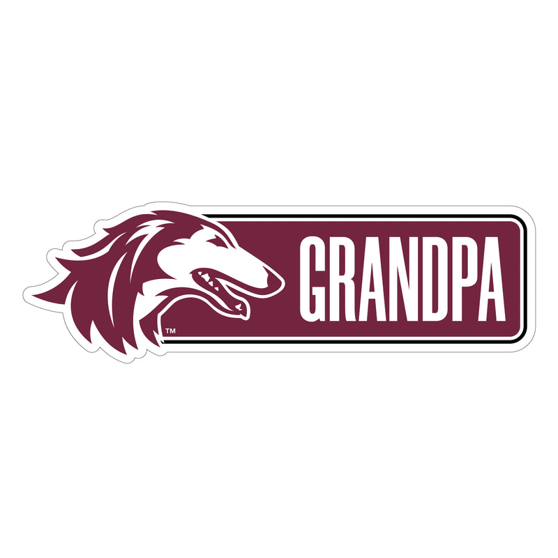 Southern Illinois Salukis Proud Die Cut Magnet Officially Licensed Collegiate Product 5-Inches Wide