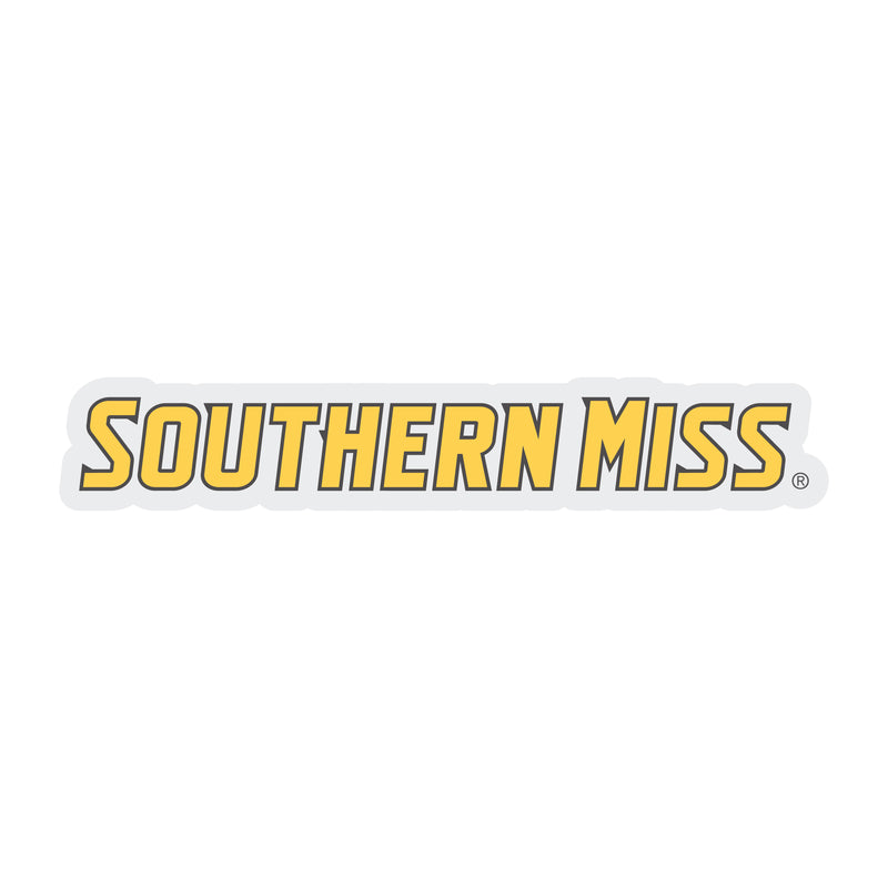 Southern Mississippi Golden Eagles Choose Style and Size NCAA Vinyl Decal Sticker for Fans, Students, and Alumni
