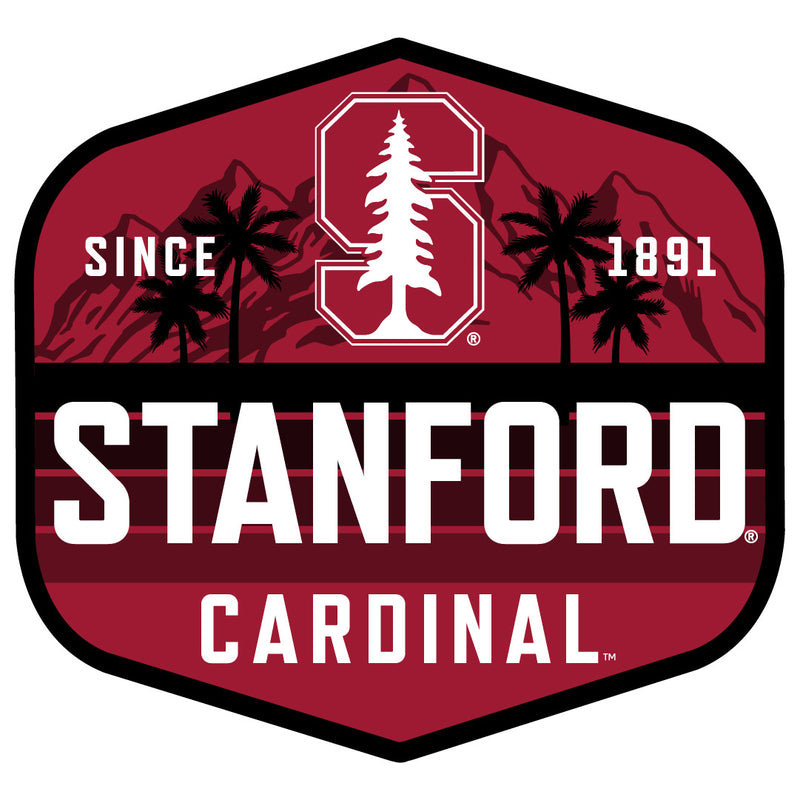 Stanford University Scenic Background Vinyl Sticker/Magnet - Officially Licensed