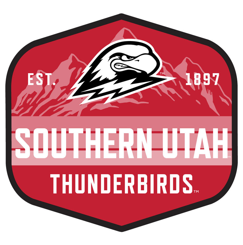 Southern Utah University Scenic Background Vinyl Sticker/Magnet - Officially Licensed