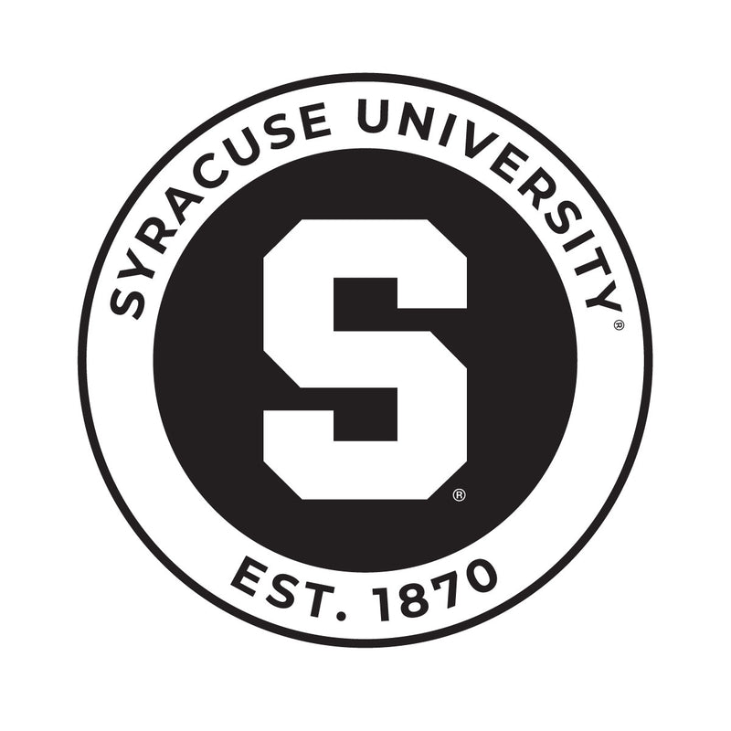Syracuse Orange Officially Licensed Black Vinyl Decal Sticker Holographic Backing