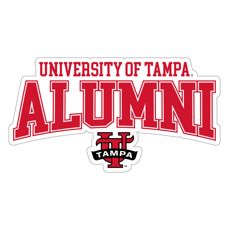 University of Tampa Spartans Laser Cut Alumni Vinyl Sticker/Magnet - Officially Licensed 6-Inch
