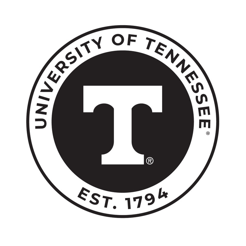 Tennessee Knoxville Volunteers Officially Licensed Black Vinyl Decal Sticker Holographic Backing