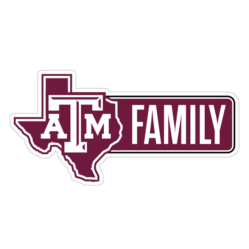 Texas A&M Aggies Proud Die Cut Decal Officially Licensed Collegiate Product