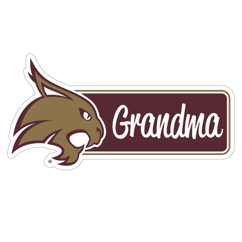 Texas State Bobcats Proud Die Cut Magnet Officially Licensed Collegiate Product 6-Inches Wide