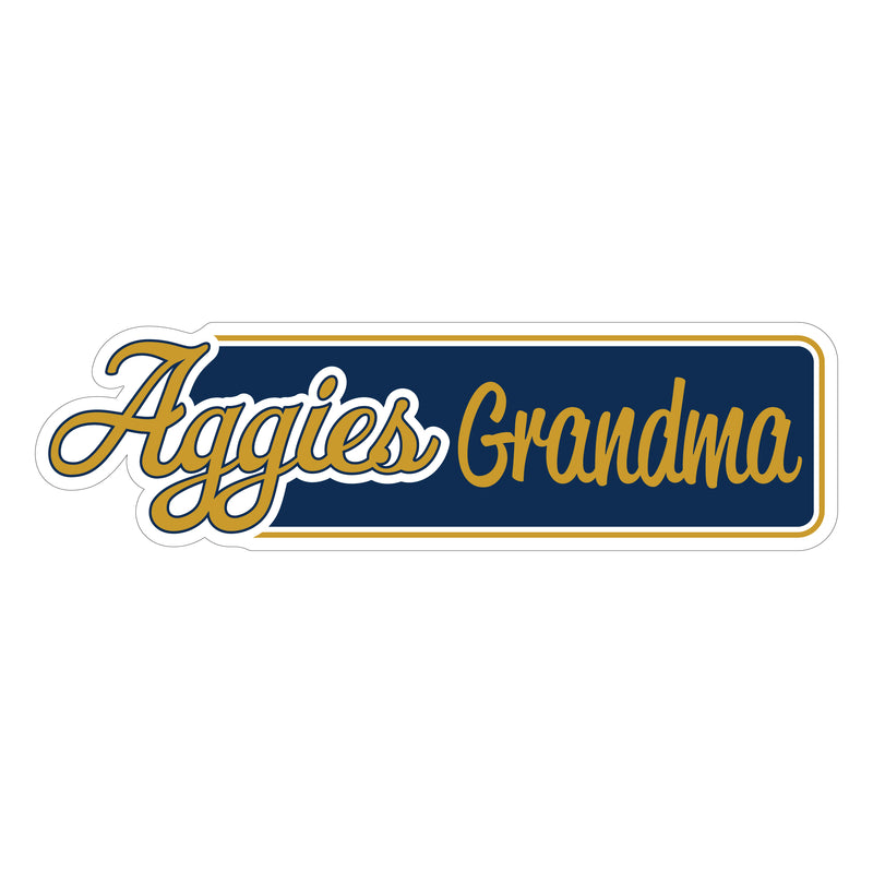 UC Davis Aggies Proud Die Cut Magnet Officially Licensed Collegiate Product 4-Inches Wide