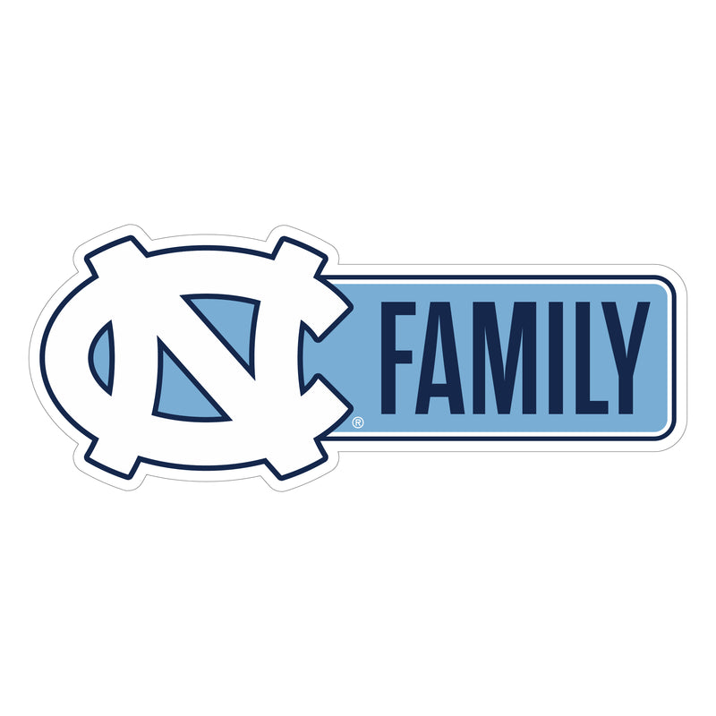 UNC Tar Heels Proud Die Cut Decal Officially Licensed Collegiate Product