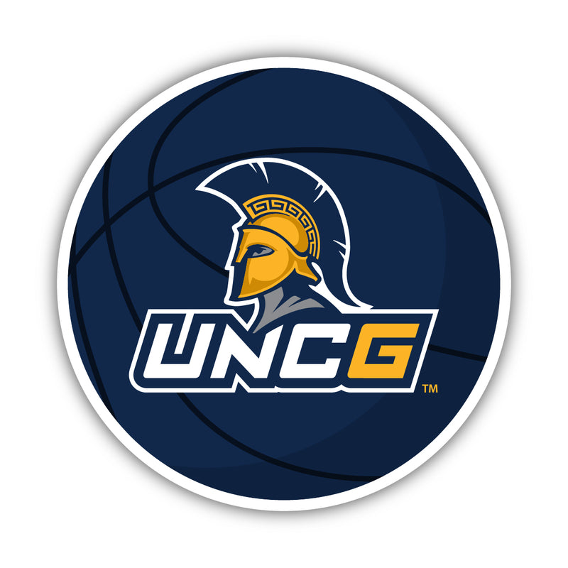North Carolina Greensboro Spartans College Sticker or Magnet – Licensed University Sports Design, Multiple Sizes