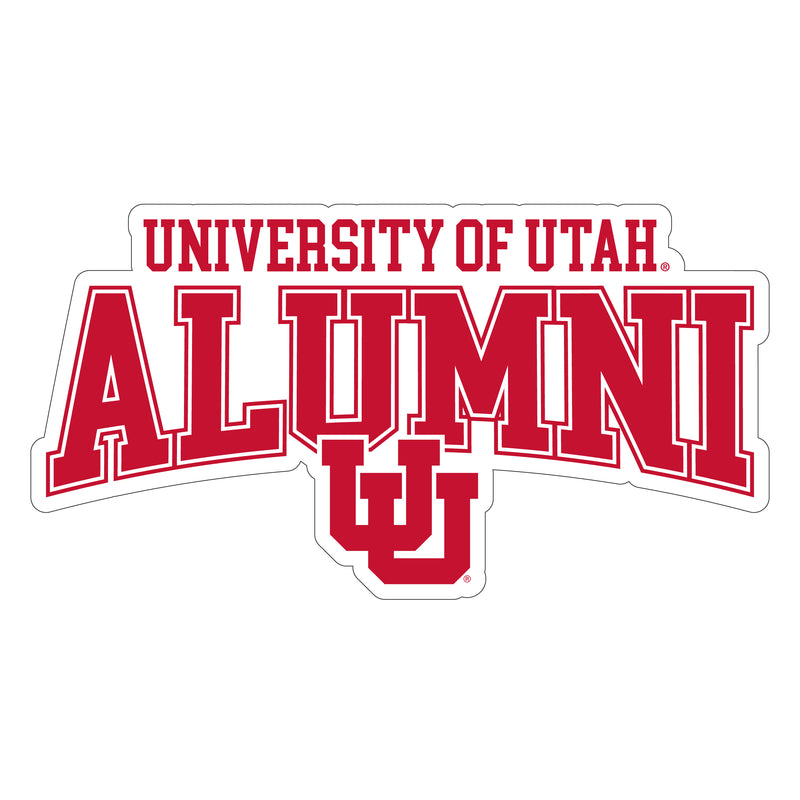 Utah Utes Laser Cut Alumni Vinyl Sticker/Magnet - Officially Licensed 8-Inch