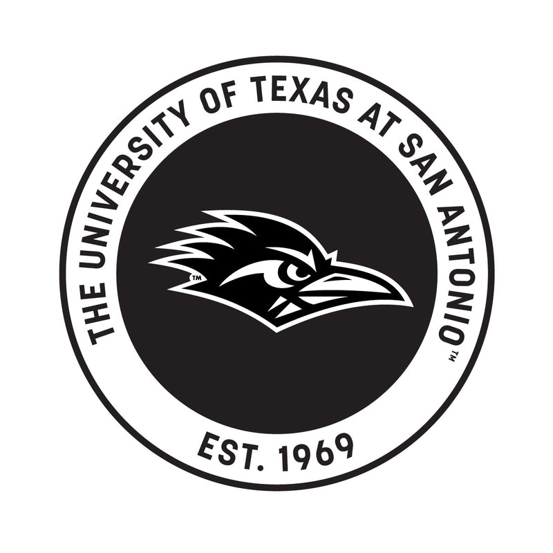 UTSA Roadrunners Officially Licensed Black Vinyl Decal Sticker White Backing
