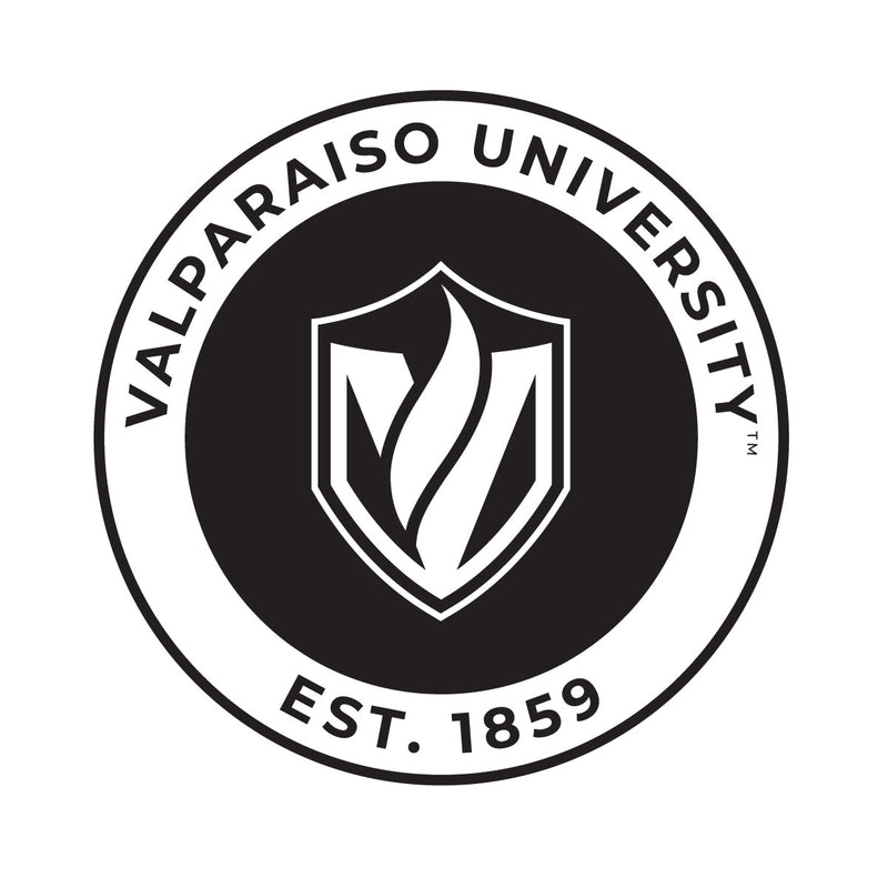 Valparaiso University Officially Licensed Black Vinyl Decal Sticker Clear Backing