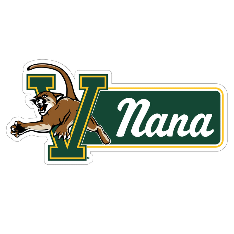 Vermont Catamounts Proud Die Cut Magnet Officially Licensed Collegiate Product 3-Inches Wide