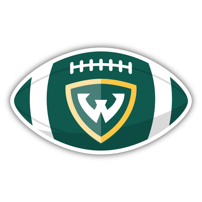 Wayne State College Sticker or Magnet – Licensed University Sports Design, Multiple Sizes