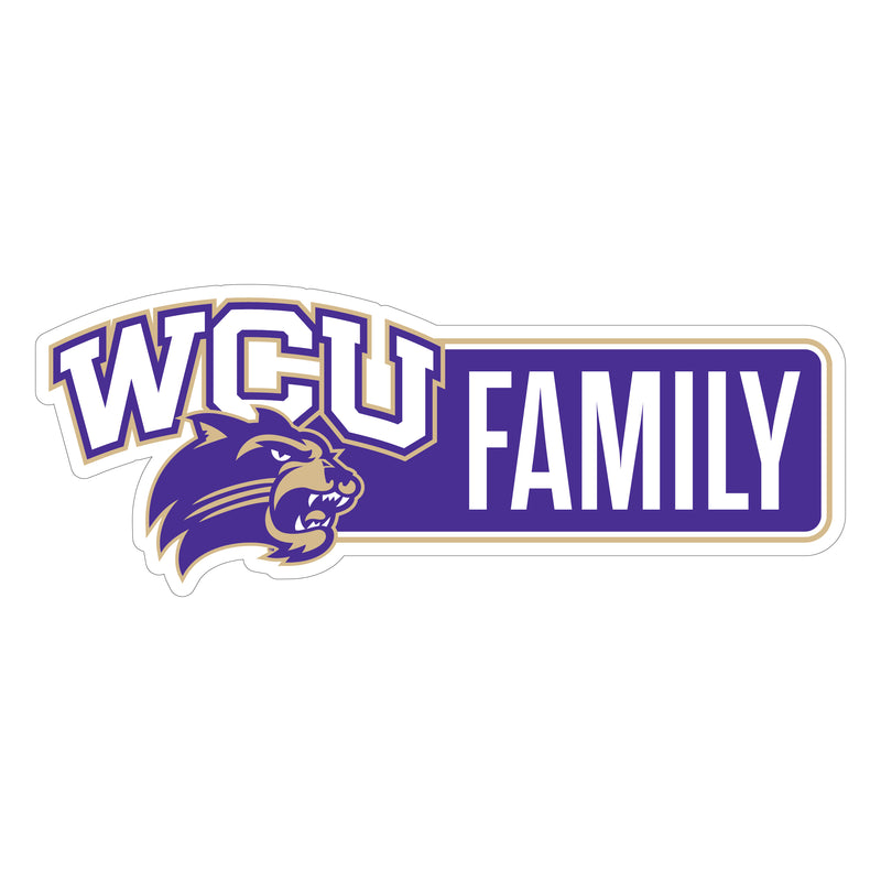 Western Carolina University Proud Die Cut Decal Officially Licensed Collegiate Product