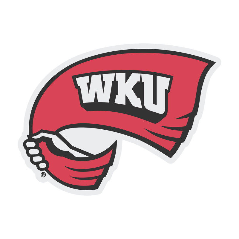 Western Kentucky Hilltoppers Choose Style and Size NCAA Vinyl Decal Sticker for Fans, Students, and Alumni