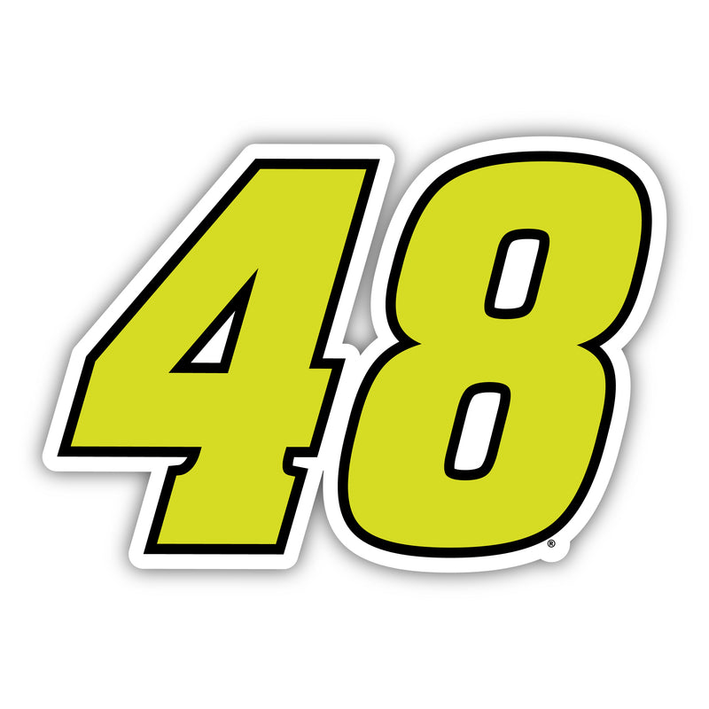 Hendrick Motorsports #48 Neon Nascar Offic. Lic. Decorative Magnet/Sticker