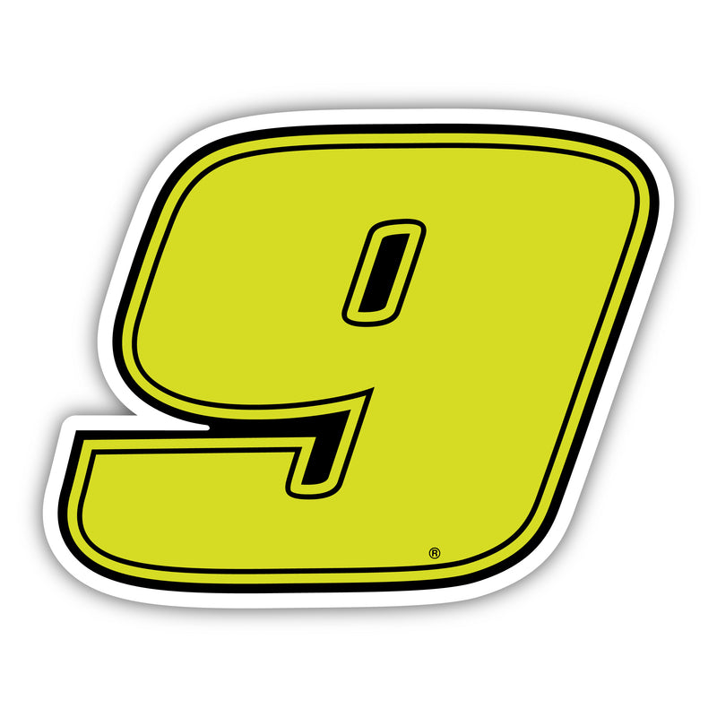 Hendrick Motorsports #9 Neon Nascar Offic. Lic. Decorative Magnet/Sticker