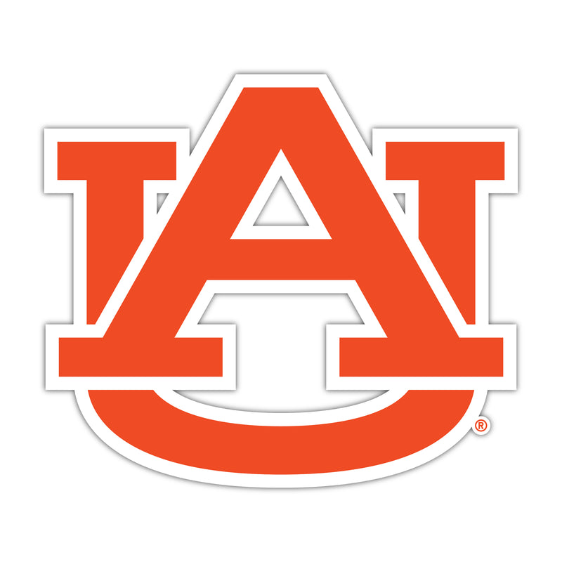 Auburn Tigers 10-Inch Orange 100 Pack NCAA Durable School Spirit Vinyl Decal Sticker