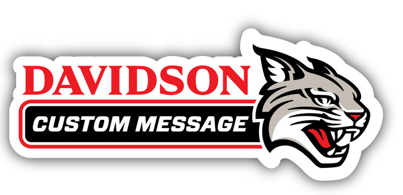 Davidson College Customizable 4-Inch Wide Magnet/Sticker – Officially Licensed Sticker