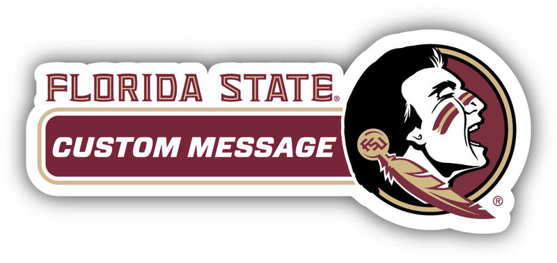 Fresno State Bulldogs 4-Inch Wide Customizable Vinyl Decal Sticker Officially Licensed Collegiate Product