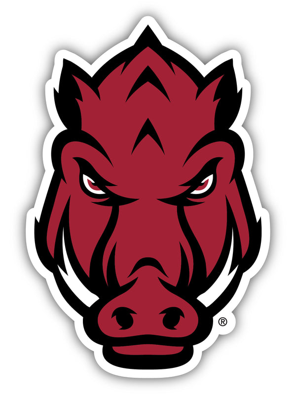 Arkansas Razorbacks 4 Inch Vinyl Magnet Officially Licensed Collegiate Product