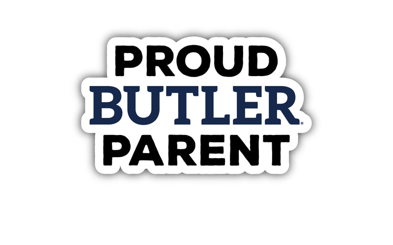 Butler Bulldogs 4-Inch Proud Parent NCAA Vinyl Sticker - Durable School Spirit Decal