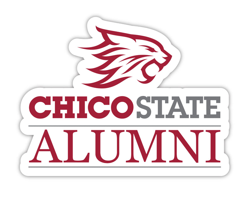 California State University, Chico 4-Inch Laser Cut Alumni Vinyl Decal Sticker Officially Licensed Collegiate Product Single
