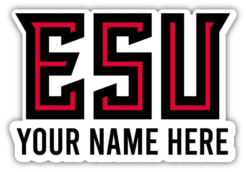 East Stroudsburg University Customizable Round Magnet Officially Licensed Collegiate Product 12-Inch