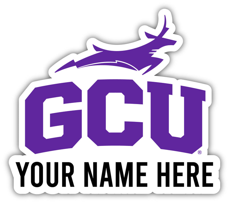 Grand Canyon University Lopes Customizable Round Vinyl Decal Sticker Officially Licensed Collegiate Product 8-Inch