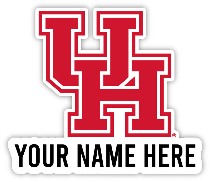 University of Houston Customizable Round Magnet Officially Licensed Collegiate Product 8-Inch
