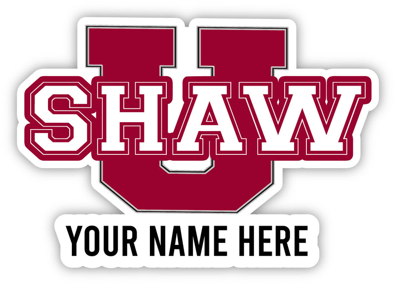 Shaw University Bears Customizable Round Vinyl Decal Sticker Officially Licensed Collegiate Product 3-Inch