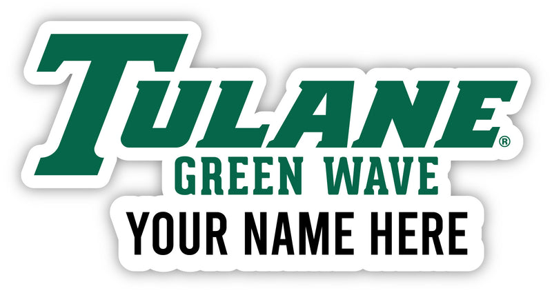 Tulane University Green Wave Customizable Round Magnet Officially Licensed Collegiate Product 8-Inch