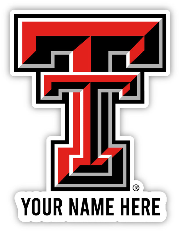 Texas Tech Red Raiders Customizable Round Magnet Officially Licensed Collegiate Product 2-Inch