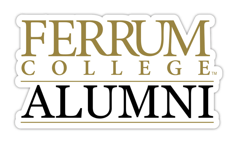 Ferrum College 4-Inch Laser Cut Alumni Vinyl Decal Sticker Officially Licensed Collegiate Product Single