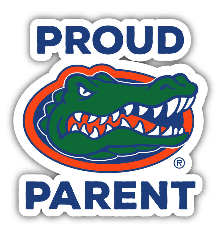 Florida Gators 4-Inch Laser Cut Proud Parent Decal Sticker Officially Licensed Collegiate Product 4-Pack