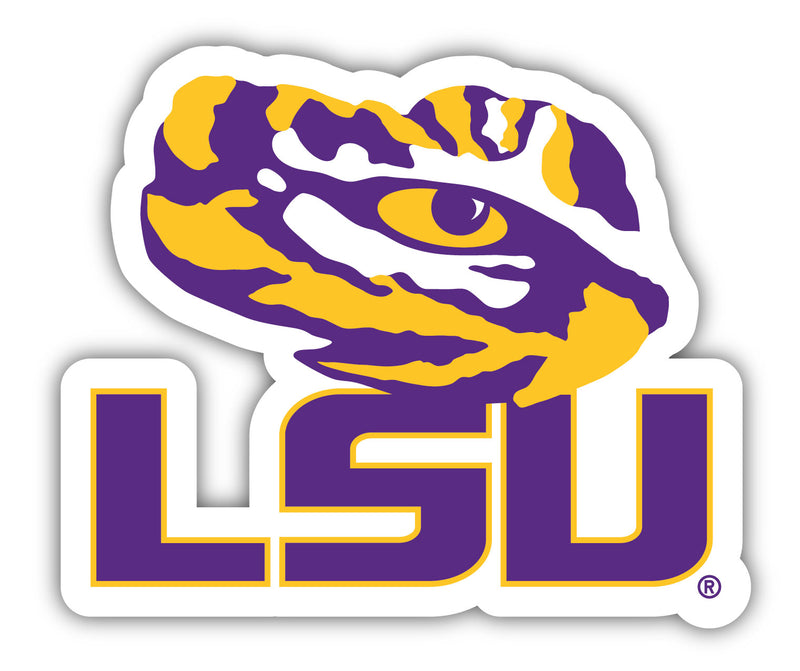 LSU Tigers 4 Inch Vinyl Magnet Officially Licensed Collegiate Product