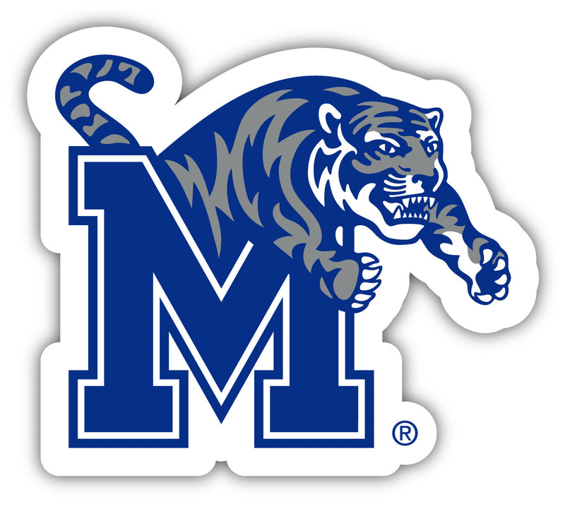 Memphis Tigers 4 Inch Vinyl Magnet Officially Licensed Collegiate Product